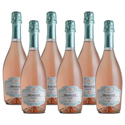 Crate of 6 Cantina Del Garda Rose Prosecco DOC 75cl Prosecco